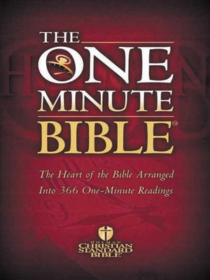 cover image of HCSB One Minute Bible